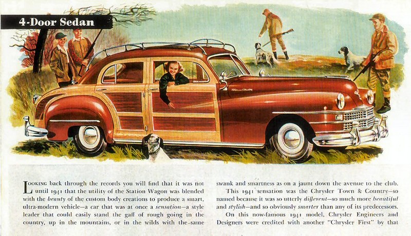 1946 Chrysler Town And Country Folder Page 6